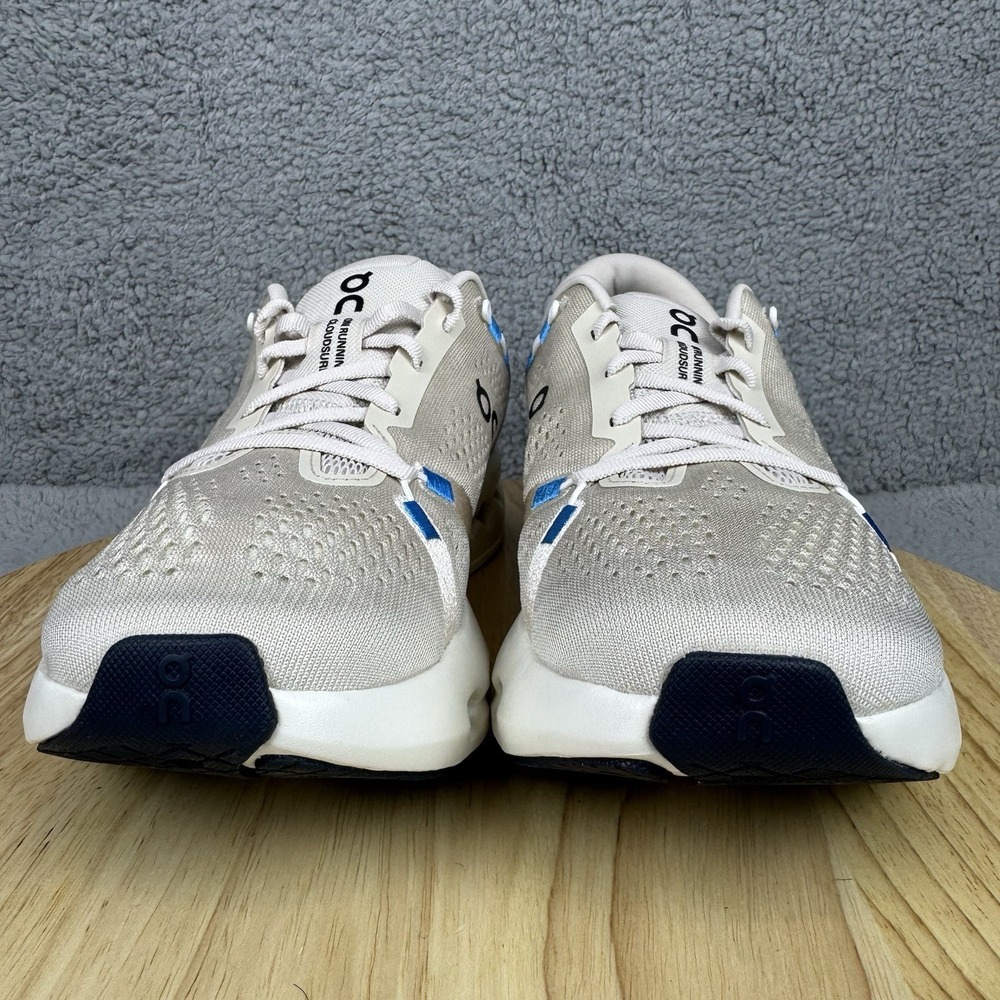 On Cloudsurfer 2 Womens 8.5 Pearl Ivory Road Running Shoes Cushion Stability Gym - Picture 2 of 13